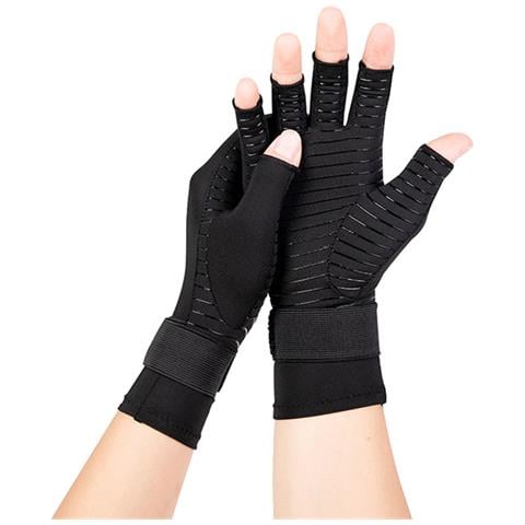 Guanti A Compressione Black S/m - Foto 1