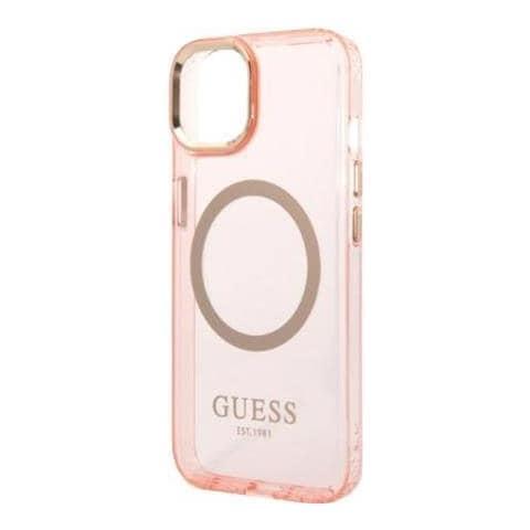 Translucent Magsafe Compatible Case Fr Apple Iphone 14 - Pink (guhmp14shtcmp) - Foto 1