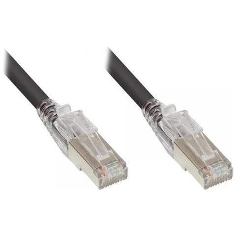 Alcasa 8060-hv005s Cavo Di Rete Nero 0,5 M Cat6a S /ftp (s-stp) - Foto 1