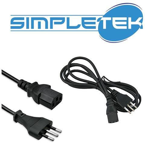 Cavo Alimentatore Pc Desktop Computer Monitor Stampante Spina Ita - Foto 2