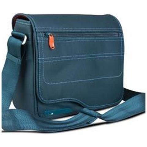 Borsa A Tracolla Per Tablet Da 7 A 10 Pollici E Accessori Vari, Blu - Foto 1