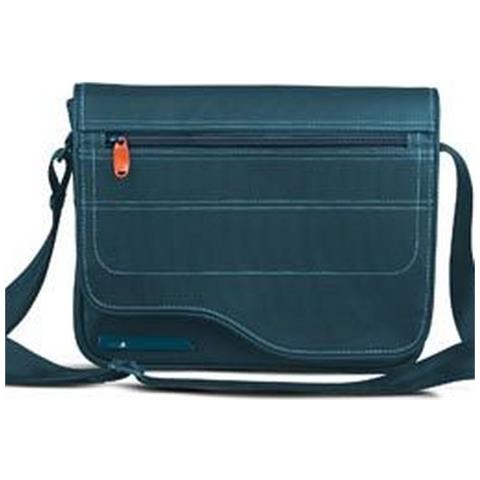 Borsa A Tracolla Per Tablet Da 7 A 10 Pollici E Accessori Vari, Blu - Foto 2