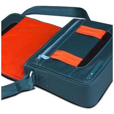 Borsa A Tracolla Per Tablet Da 7 A 10 Pollici E Accessori Vari, Blu - Foto 4