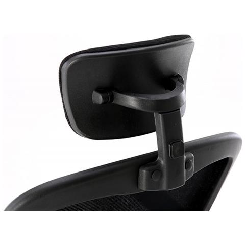 FOTEL DORY CZERN sedia da ufficio e computer Seduta imbottita Schienale a rete - Foto 4