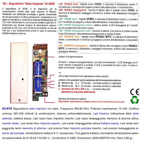 Rilevatore Magnetico Wireless Fr. 433,92 Mhz Sismico Regolabile Cinque Pezzi Bianchi Con Ingresso Sensori Antifurto Re - Foto 5