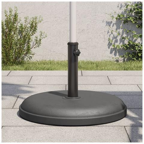 Base Per Ombrellone Per Pali 32/35/38 Mm 25 Kg Rotonda - Foto 1