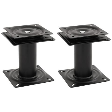 Supporti Sedile Barca 2pzcon Sedile Girevole A 360 In Acciaio - Foto 1