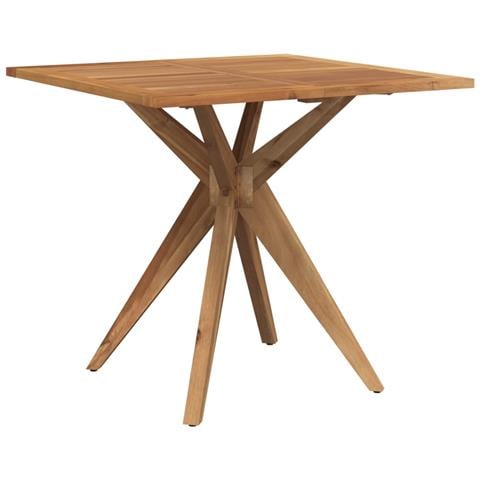 Set da Pranzo per Giardino 3 pz in Legno Massello di Acacia - Foto 2