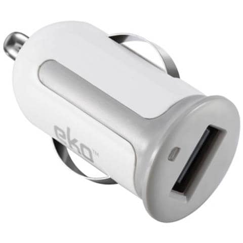 Caricabatteria Accendisigari Universale Da 1a Usb Per Auto, Bianco - Foto 1