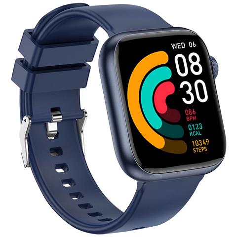 Smartwatch IGo 3 JW-500 Impermeabilità IP65 1,83" IPS Chiamate Bluetooth e Controllo Fotocamera Igo Watch 3 Controllo Touch /Pulsante Compatibile con Android /iOS Blu Scuro Europa - Foto 1