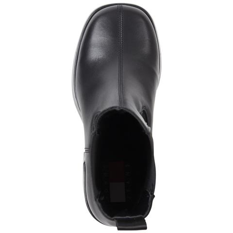 Chelsea Chunky Boot Stivaletti Pelle Scarpe Donna Nero Eu 37, En0en02340 Bds - Foto 3