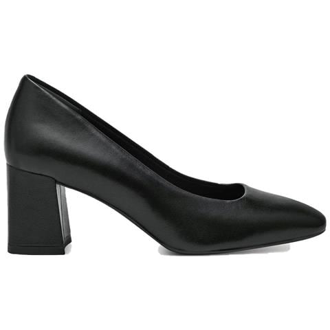 Black Elegant Closed Pumps High Scarpe Con Tacco Pelle Scarpe Donna Nero Eu 36, 1-22400-42 001 - Foto 2