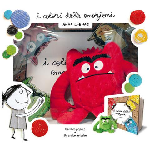 Anna Llenas - I colori delle emozioni pop up. Ediz. a colori. Con mini peluche rosso - Foto 1