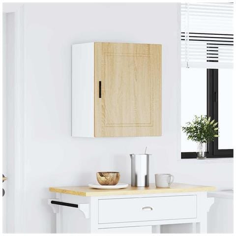 Pensile Da Cucina Porto Rovere Sonoma In Legno Multistrato - Foto 3