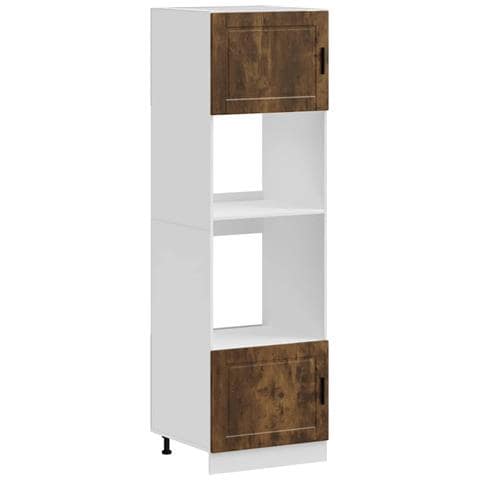 Armadi Forno 2 pz Porto Rovere Fumo in Legno Multistrato - Foto 1