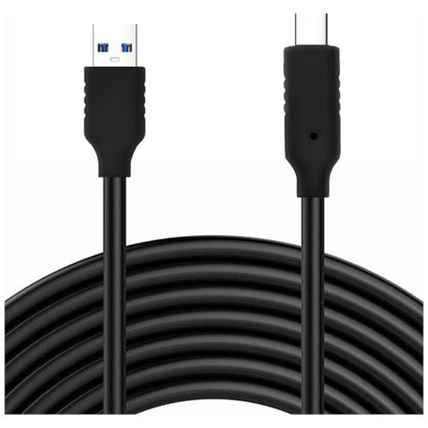 Cavo Dati Usb A Type-c 3.2 Nero 60w Per Ricarica Rapida E Trasferimento Dati 2m - Foto 2