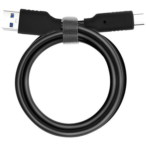 Cavo Dati Usb A Type-c 3.2 Nero 60w Per Ricarica Rapida E Trasferimento Dati 2m - Foto 1