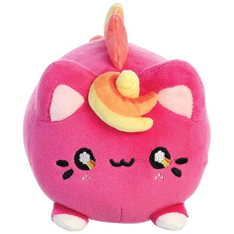 Peluche 18cm Gatto Unicorno Con Corno E Criniera Modello Meowchi, Rosa - Foto 2