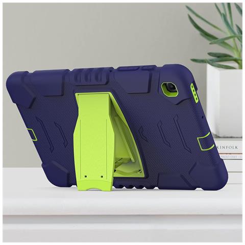 Custodia Per Samsung Tab A 8,4"" Armored Con Supporto Blu Navy - Foto 2