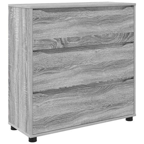 Armadio Grigio Sonoma 80 x 31 x 81 cm Legno multistrato - Foto 1