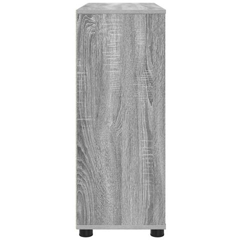 Armadio Grigio Sonoma 80 x 31 x 81 cm Legno multistrato - Foto 9