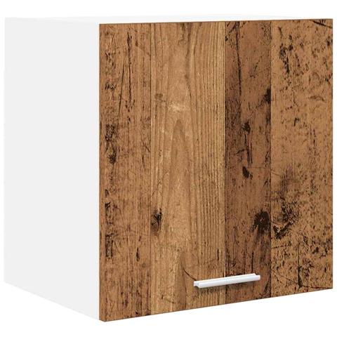 Armadio pensile Riga Legno Antico e Bianco 40 x 31 x 40 cm - Foto 1