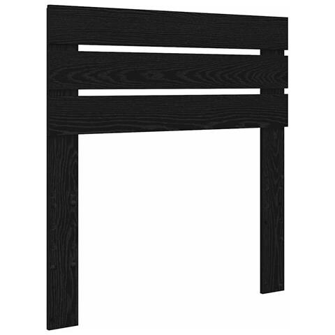 Testiera con testiera Rovere Nero 90 cm Legno multistrato - Foto 1
