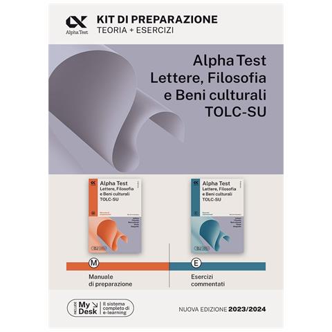 Paola Borgonovo - Lettere, Filosofia e Beni Culturali TOLC-SU. Kit di preparazione. Ediz. MyDesk. Con espansione online - Foto 1