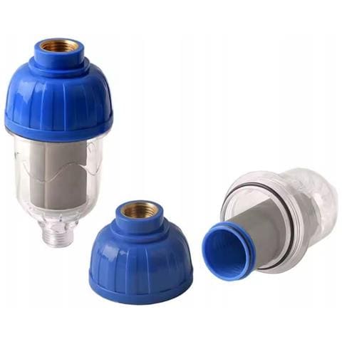 Filtro Aquasafe Proclear - Acciaio Inox Riutilizzabile | Filettatura Interna 1/2"" Sopra, Esterna 1/2"" Sotto | Obiettivo Trasparente | Per Acqua Fredda - Foto 2