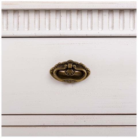 Credenza In Legno Bianco 108x36x82h - Foto 8
