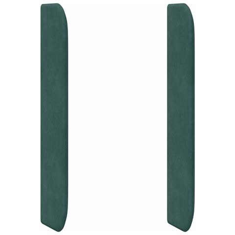 Orecchia della Testata Verde 80 x 16 x 4 cm Velluto - Foto 1