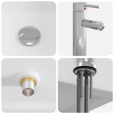 Set di mobili per il bagno Rovere Artigianale - Foto 2