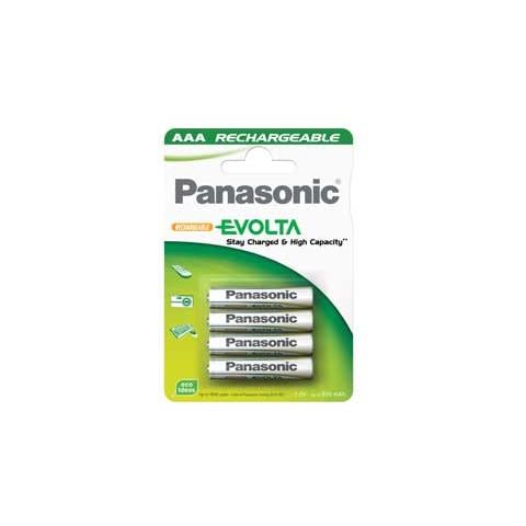 blister 4 pile ministilo ricaricabili aaa 1,2v infinium panasonic - Foto 1