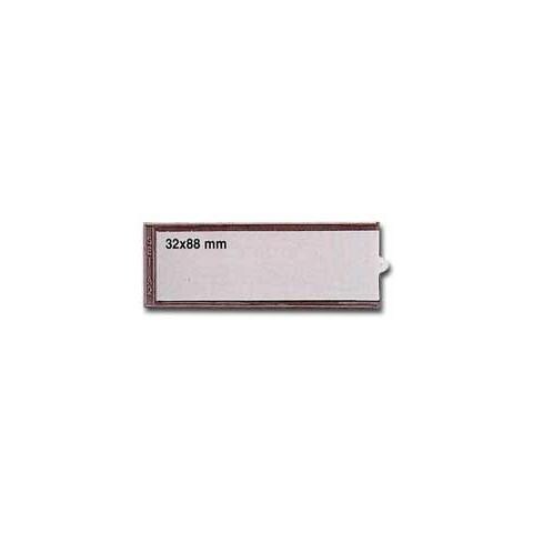 8 portaetichette adesive ies a2 32x88mm sei - Foto 1
