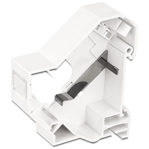 IWP-MD KEY-RAILEG - Adattatore su barra DIN per modulo RJ45 Keystone Schermato - Foto 1