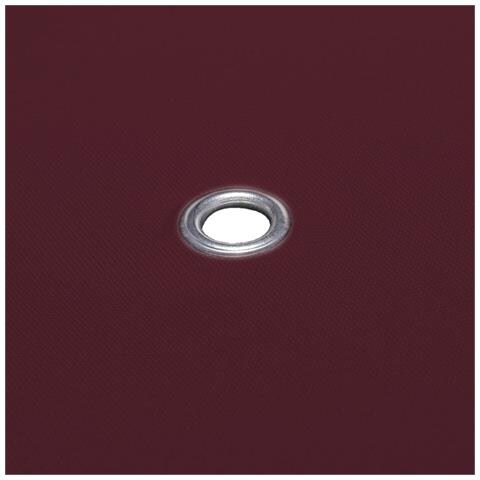 Copertura Superiore per Gazebo a 2 Strati 310g /m² 4x3m Bordeaux - Foto 6