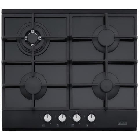 Piano Cottura FHNG6044GTCBKC a Gas 4 Fuochi Gas Colore Nero - Foto 1