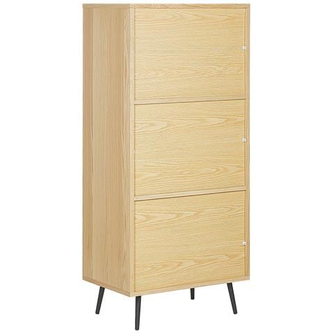 Libreria In Legno Chiaro E Bianco Richmond - Foto 14