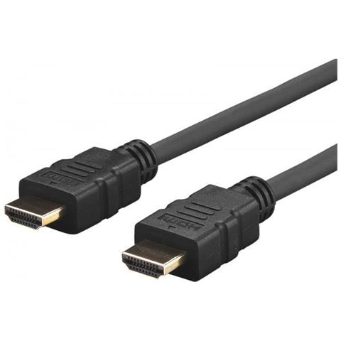 Prohdmis5 Cavo Hdmi 5 M Hdmi Tipo A [ standard] Nero (pro Hdmi Cable Slim 5m - Hdmi 1.4 4k - 2k 30hz 10.2gb / - S High Active For Professional Av, 1920*1080@60hz, Hdcp, Cec, Ultra Flexible - Warranty: 144m)  - Foto 1