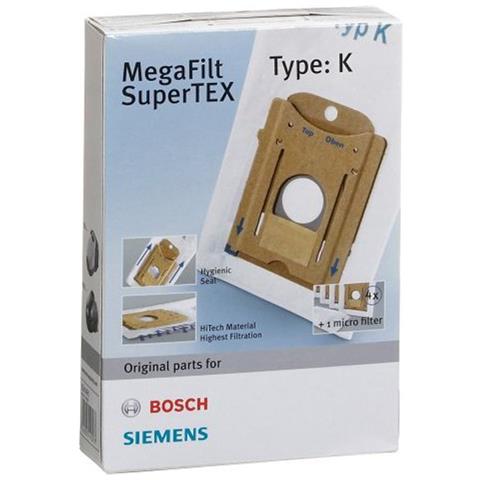 Set Di 4 Sacchetti + 1 Microfiltro / Siemens - Vz41afk Type K - Foto 1