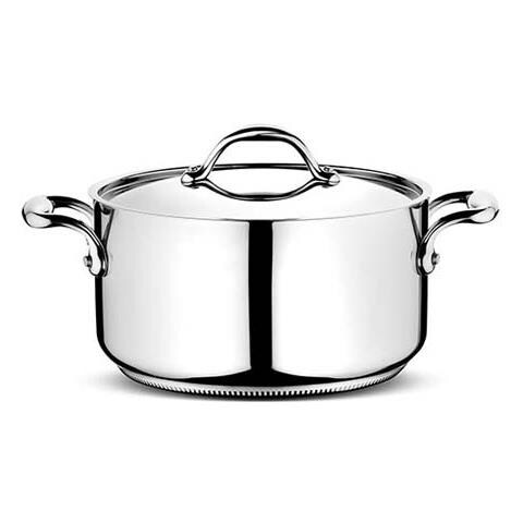 Casseruola Con Coperchio Accademia Lagofusion 18cm Trimetallo - Foto 1