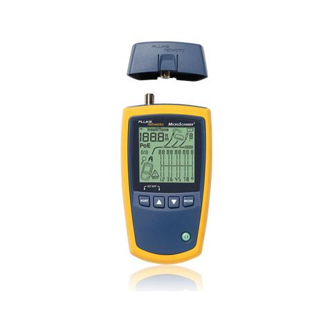 MicroScanner 2 Cable Verifier, AA, 76 x 36 x 163 mm, 0 - 45 °C, 0 - 90%, -20 - 60 °C, Coassiale - Foto 2