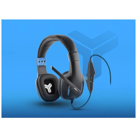 CSMGAME cuffia e auricolare Cablato A Padiglione Giocare Nero, Blu - Foto 1