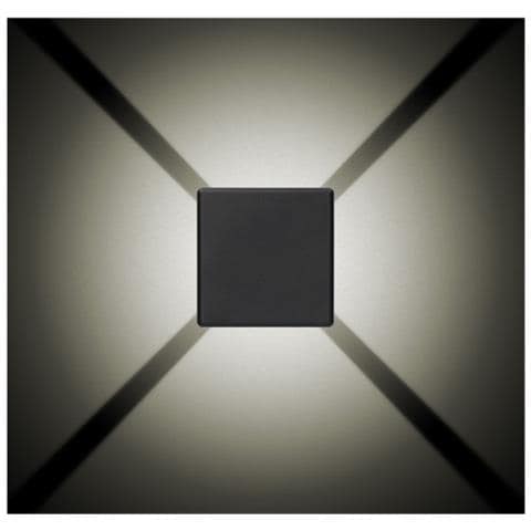 Lampada Da Parete Quadrata - 6w - 130 Lumen - 4000k - 32140 - Foto 5