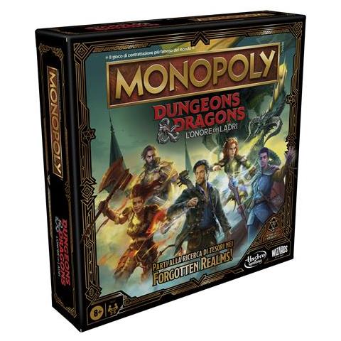Monopoly - Dungeons & Dragons L'onore Dei Ladri - Gioco Da Tavolo - Foto 1