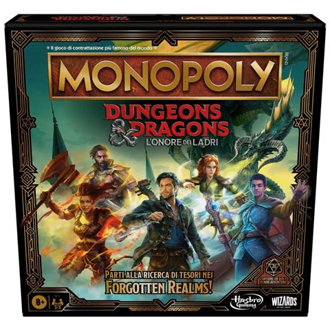 Monopoly - Dungeons & Dragons L'onore Dei Ladri - Gioco Da Tavolo - Foto 3