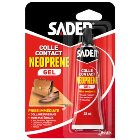 Adesivo Neoprenico In Gel A Contatto - A Presa Immediata - 55ml - Foto 1