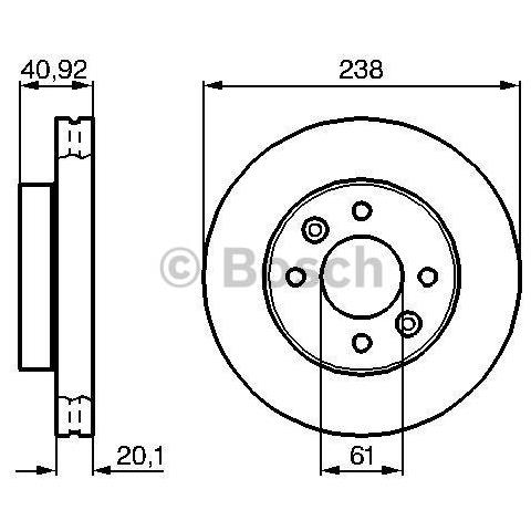 Disco Freno 986478276 - Foto 1
