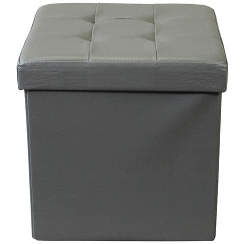 Zara - Pouf Quadrato In Ecopelle - Foto 5
