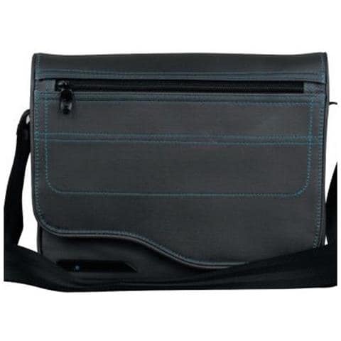 Borsa A Tracolla Per Macbook Air E Tablet Da 11 Pollici, Grigio - Foto 5